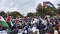 Протестующие-мусульмане скандируют «Смерть Америке, смерть Израилю» на митинге в Мичигане