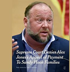 Верховный суд отклонил апелляцию Алекса Джонса о клевете на сумму 1,5 млрд долларов