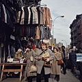 Рыночная торговля в 1984 году на улицах Нью-Йорка