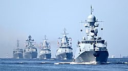 Российские военные корабли, в том числе атомная подводная лодка и ракетный фрегат, прибудут на Кубу на следующей неделе