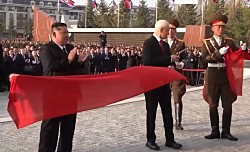 В Пхеньяне открыли мемориал северокорейским военным, воевавшим на стороне России против Украины