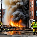 Взрыв литий-ионного аккумулятора привёл к серьёзному пожару в Квинсе, NY
