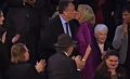 Супруга Байдена шокировала американцев, поцеловав в губы мужа Камалы Харрис
