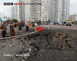 В результате ночной атаки в Киеве пострадали восемь человек, в том числе 11-летний мальчик 