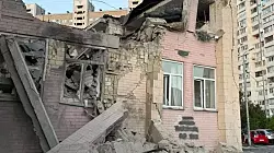 Пять медучреждений Киева получили повреждения в результате ночной атаки РФ