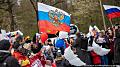 Посол Украины в ФРГ требует запрета флага РФ на демонстрациях