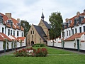 Бегина́ж — поселение-община одиноких бегинок во Фландрии и Нидерландах. Бегинажи получили распространение в Нижних странах в XIII веке.