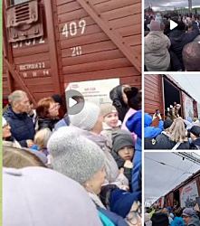 «Убийства за кашу!» В Удмуртии местные жители подрались у «Поезда Победы» из которого раздавали бесплатную гречневую кашу