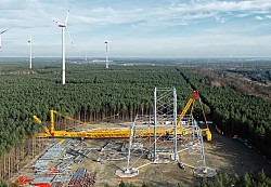 360-метровый гигант: в Германии строится самая высокая в мире ветряная турбина