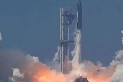 SpaceX провела беспилотный испытательный полет самой большой в истории ракеты Starship V3