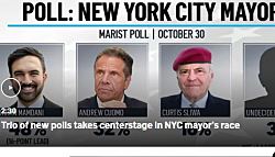 Опрос: Гонка за пост мэра Нью-Йорка обостряется в последние дни