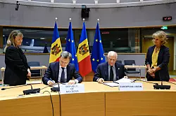 Молдова стала первой страной, подписавшей соглашение о безопасности с ЕС