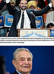 Сеть Сороса перевела 40 миллионов долларов Мамдани