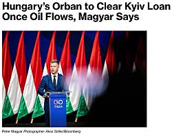 Венгрия разблокирует кредит ЕС Украине после запуска "Дружбы", - Bloomberg