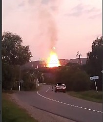 На компрессорной станции «Газпрома» в Краснодарском крае произошёл пожар после атаки дрона