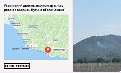 Дрон ВСУ упал в 10 километрах от «дворца Путина»