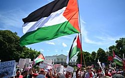Протестующие против войны в Газе провели митинг у Белого дома
