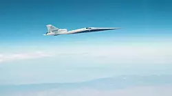NASA приблизилась к бесшумным сверхзвуковым полетам: X-59 развил скорость 1,4 Маха
