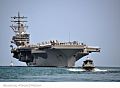 Авианосец ВМС США «Рональд Рейган» вышел с базы на востоке Японии