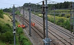 Во Франции поджог кабеля привел к нарушению ж/д сообщения