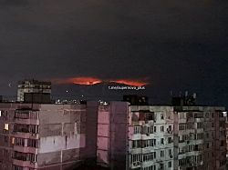 Украина атакует Новороссийск, горит порт