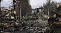 Буча: россияне отступили, на улицах тела убитых в гражданской одежде