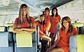  На фотокарточке стюардессы компании «Air Florida» в начале 1970-х годов.