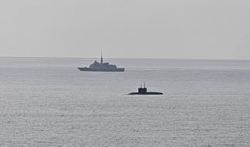 У побережья Франции заметили российскую подлодку. 
