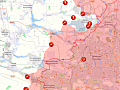ВСУ: Россия идет на прорыв под Марьинкой, ожесточенно штурмует район Авдеевки — карта боев