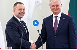 На границе Польши и Литвы официально открыта стратегическая трасса Via Baltica