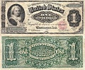 Один доллар, 1886 год⁠⁠.