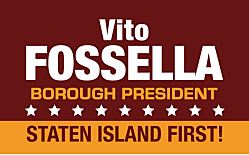  Заявление Президента Статен-Айленда - третьего по величине района  Большого Нью-Йорка -  Вито Фосселлы