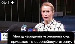 Глава Евродипломатии Каллас заявила, что ей не нравится визит Путина в Будапешт: