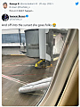 Невтерпёж: пассажирка открыла аварийный выход и съехала по надувной горке в аэропорту Нью-Йорка
