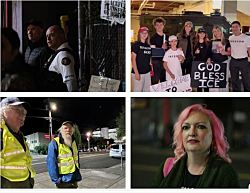 Полиция Портленда очистила лагерь «Антифа» у здания иммиграционной службы (ICE)