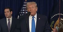Выступление президента Дональда Трампа на пресс-конференции, посвященной аресту Николаса Мадуро