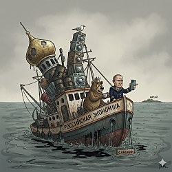  Q. Kакой урон экономике россии был нанесен сша за время второго срока Tрампа?