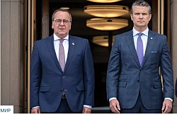  В Вашингтоне прошли переговоры министров обороны США и Германии.