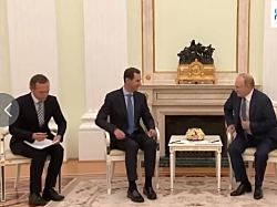 Президенты России и Сирии обсудили ситуацию на Ближнем Востоке